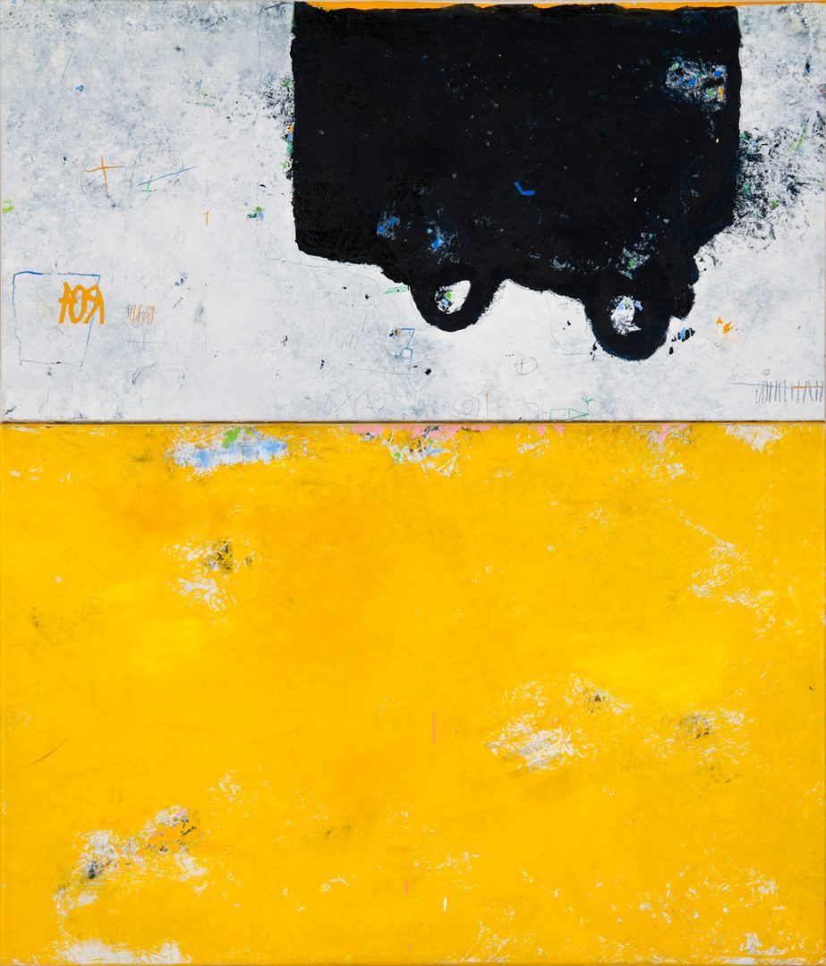 Öl auf Papier auf Nessel | 102 x 140 cm